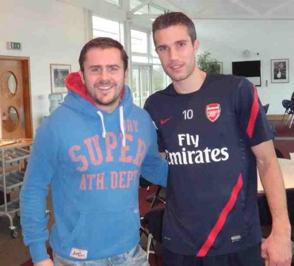 RichardB_O2UK's tweet image. Thanks to @O2 for a fantastic day at @Arsenal traning ground. Truely brilliant experience for me and our customers.