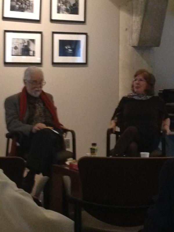 EmoryRelLife's tweet image. Morning tea with Dr. Harvey Cox #Emory @CandlerTheology