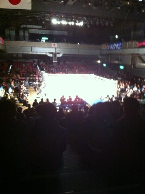 GarageDouble's tweet photo. 有明にてパンクラス観戦中！ http://t.co/n4YOqcVT