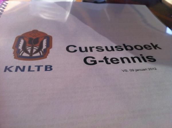 LTVLelystad's tweet photo. Wij, maar ook de KNLTB, zijn serieus bezig met G-Tennis... http://t.co/5oZ1zxsX