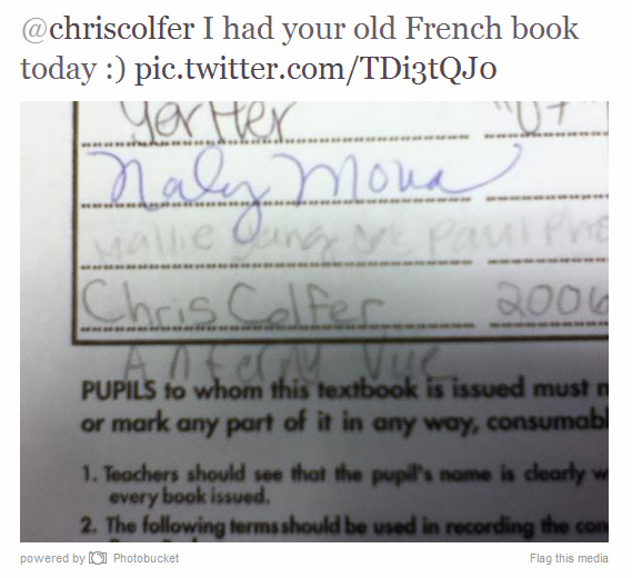 Colfer_Army's tweet image. I am very jealous of this kid!