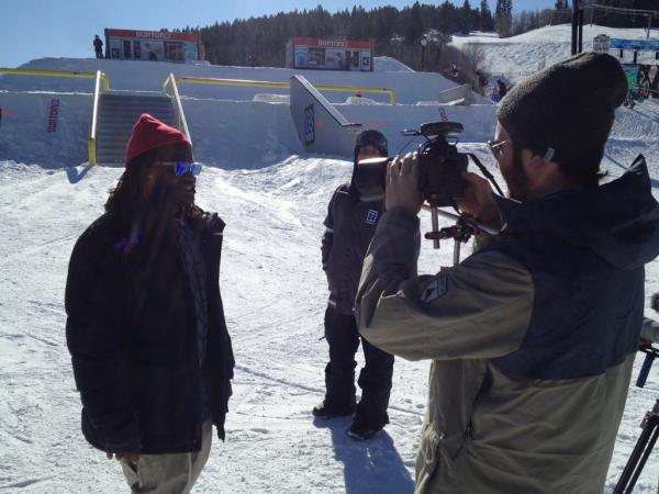 VimeoEvents's tweet photo. Blake Whitman with ESPN host Sal #Xvimeo http://t.co/2S0CpSIS