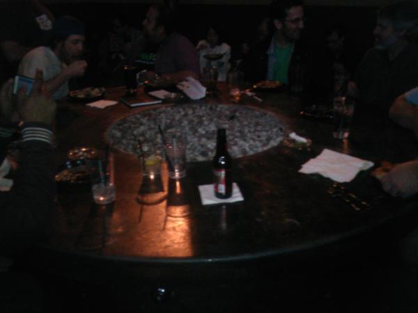 bsstahl's tweet image. The Nerds of the Round Table at #SoCalCodeCamp #GeekDinner