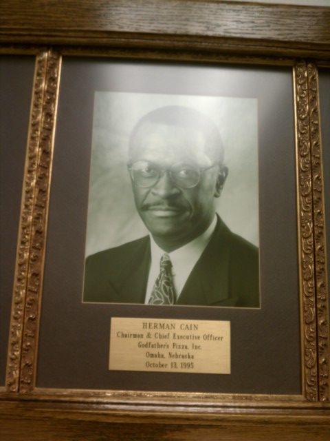 threadsalt's tweet image. This picture. At my university. The caption is priceless. #Hermancain #jwuproblems