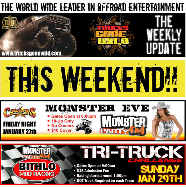 TheRickyBWilson's tweet image. Finishing up the Insane @trucksgonewild Weekend Tomorrow at #Bithlo, Florida for the Tri-Truck Challenge, dont miss out