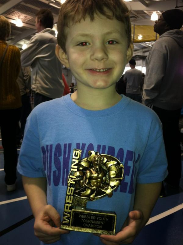 kevmoore3's tweet photo. First place at the Webster wrestling tournament! http://t.co/p8HnDVek
