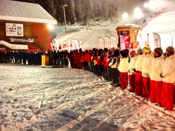 ArmyTelemark's tweet image. ISSSC Opening Ceremony. Torchlit ski by #Meribel #ESF and welcome from @CSWSA_2012 president and Mayor of Meribel.