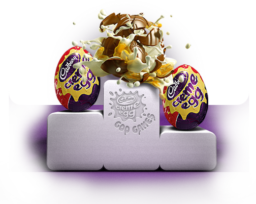 CadburyUK's tweet photo. Yesterday's #GooGames created deggserving champions... now we need some #GooSongs to sereggnade them! Any suggestions? http://t.co/hNnSOMV5
