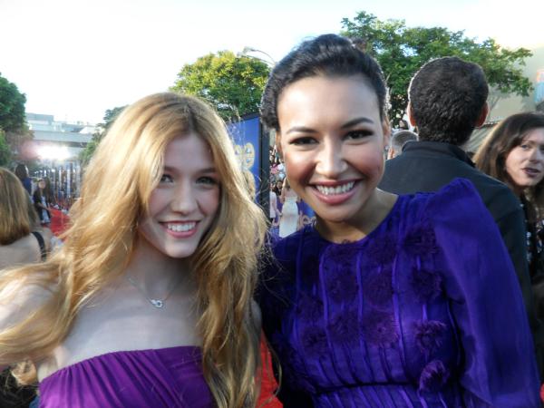 Kat_McNamara's tweet photo. @NayaRivera Amazing @SAGawards dress! You look stunning as always! So great meeting you at #GLEE3D! =] #xoxoKat http://t.co/FBriKlq0