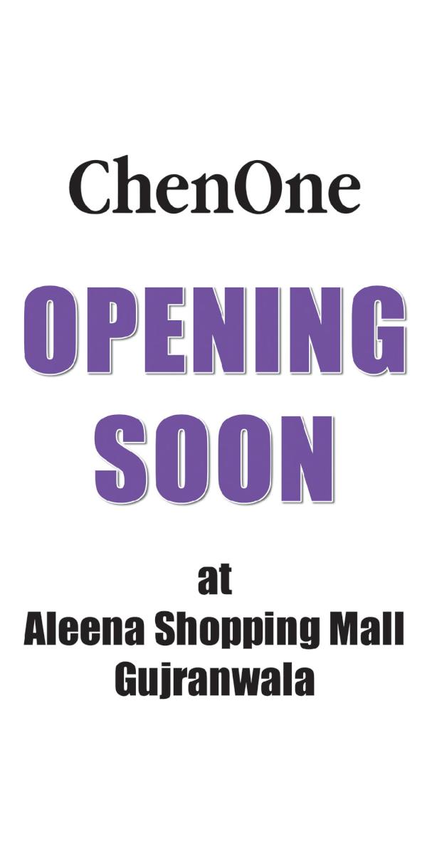 ChenOnePakistan's tweet photo. ChenOne extending another strand of its exclusivity! http://t.co/OqisK3F1