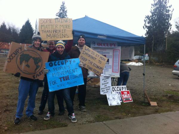 We may be small but we have BIG heart and we love what we do! #ofv #bcpoli #langley #occupy #ovan #occupycanada