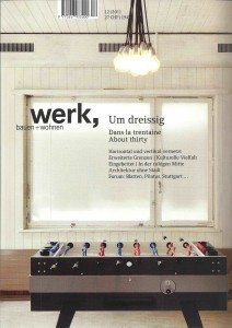 RapinSaiz's tweet photo. Publication dans WERK BAUEN+WOHNEN
décembre 2011 http://t.co/aEQEUioP