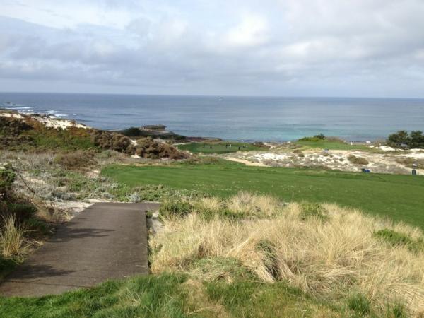 IanJamesPoulter's tweet photo. 3rd hole Spyglass #bestjobintheworld http://t.co/rjpdwLgw