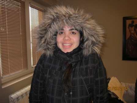 ColleenIvancic's tweet photo. There is a whiff of snow in the air...and guess who is ready!! http://t.co/85QEthuV