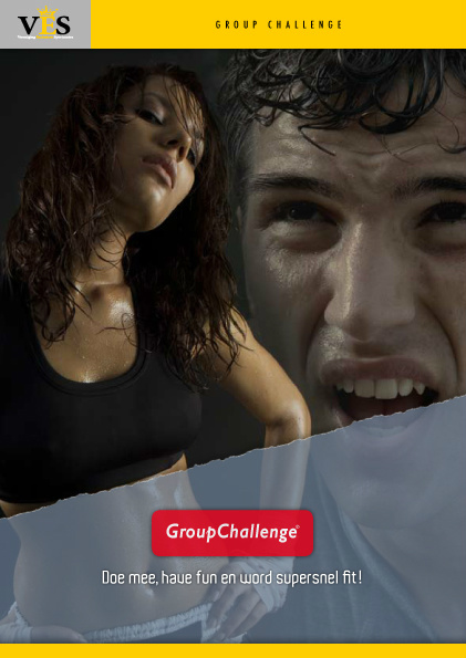 GroupChallenge de nieuwe groeples ontwikkeld door de VES.Verbrandt 800kcal binnen 30 minuten! ves.nl