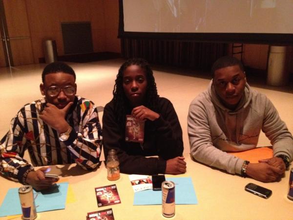 ITSDJFLOW's tweet image. RT @MSUFollowers: The judges #SpitYoGame @ThePrinceKeenan @Cjdajuice @ITSDJFLOW