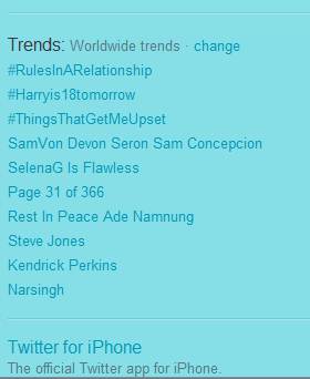 codz93marj's tweet image. SamVon Devon Seron Sam Concepcion trending @ 4th spot WW as well as Devon Seron PH! ^_^