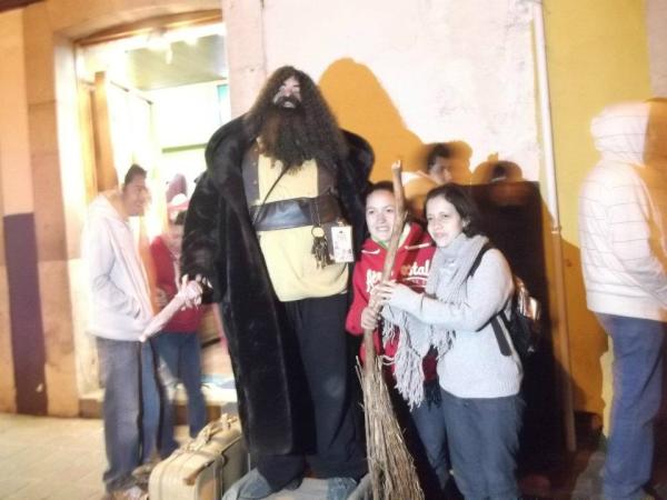 con Hagrid!!