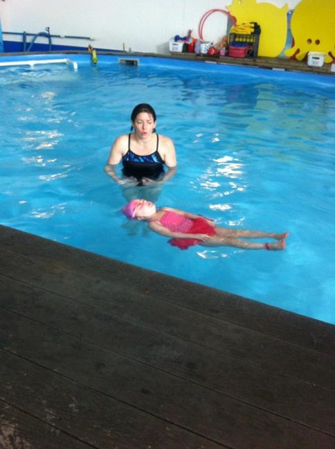 This is how olympians are born. Very proud Dad. :)