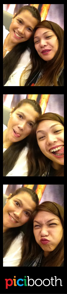 Monica_Fig's tweet image. This is what happens when we&apos;re bored. Waiting at Globe Telecom bec @TineSerrano HAS to FALL IN LINE #douchebagproblems