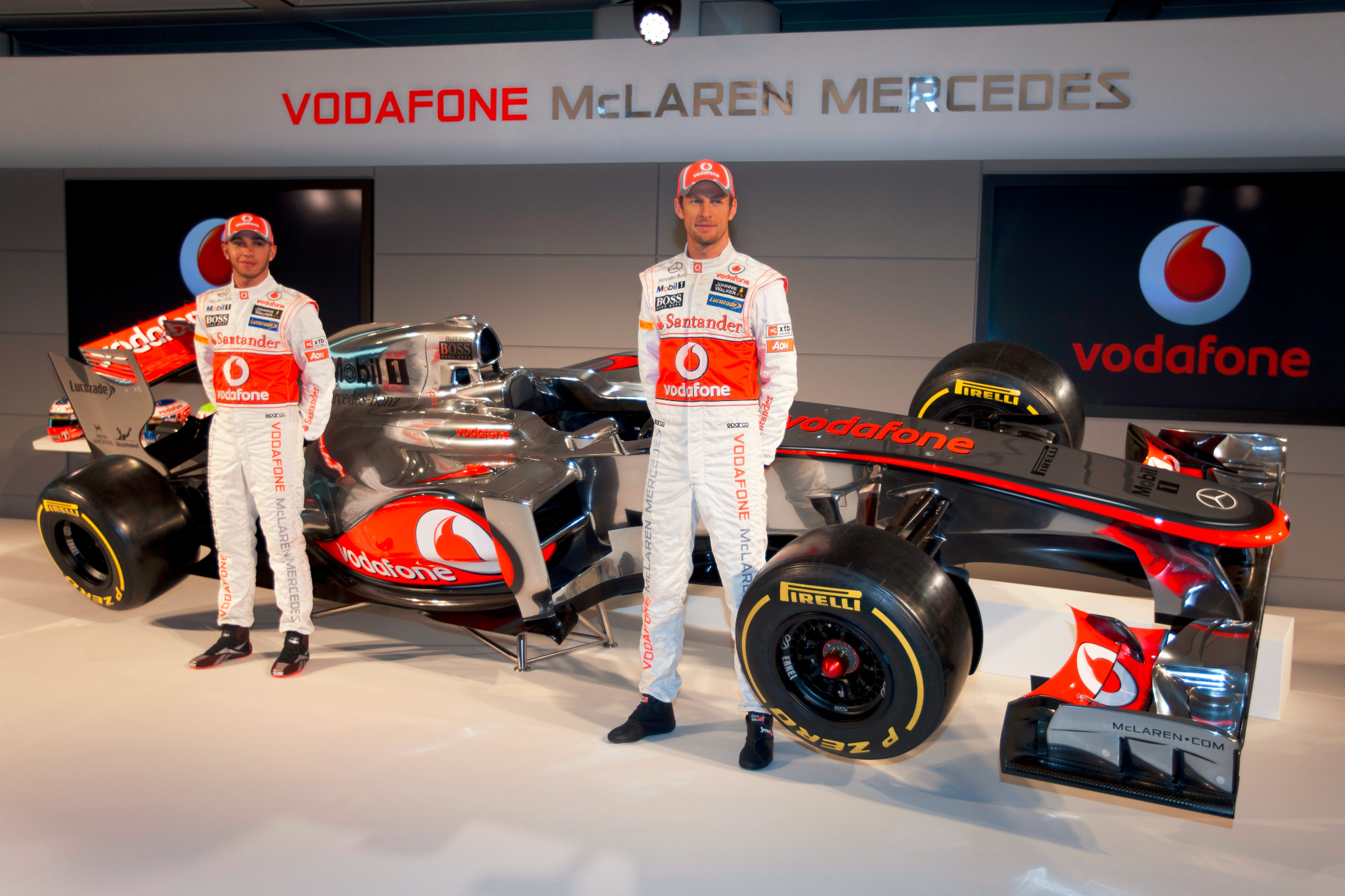 Vodafone Mclaren F1 Logo