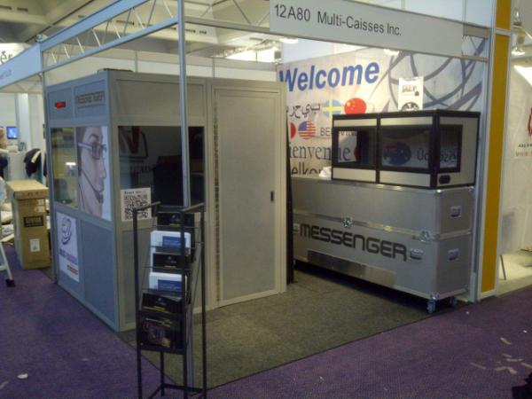 #ISE2012 Multi-Caisses (Booth 12A80) come to see our Interpreter booths