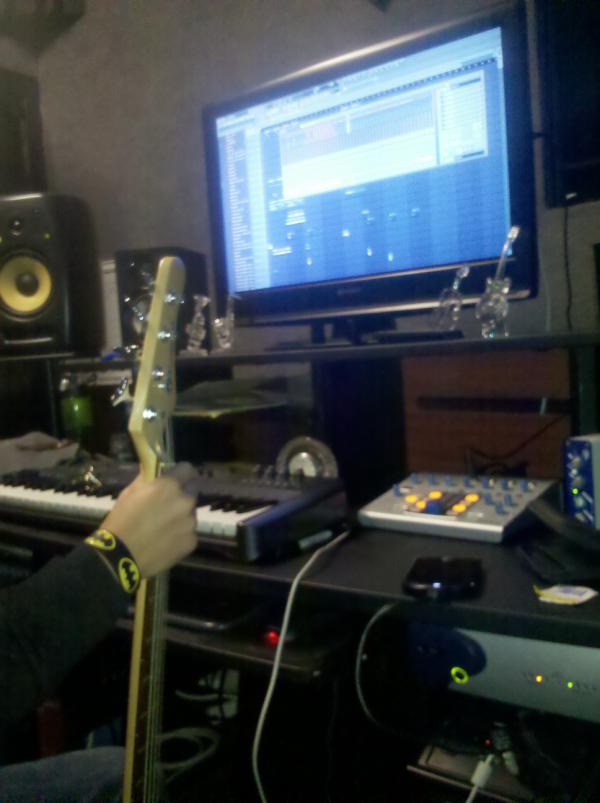 Working on a intro for the next mixtape