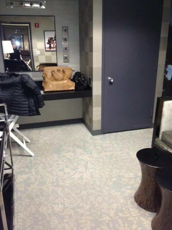 My dressing room on THE VIEW!!!