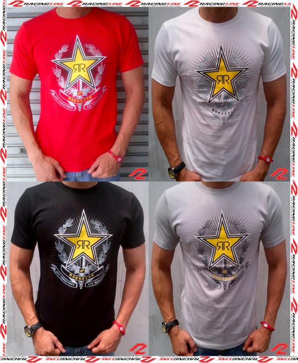 _RacingLine's tweet image. New Produk Kaos RockStar Warna Merah, Putih, Abu2, Hitam. Minat Mention or DM :)