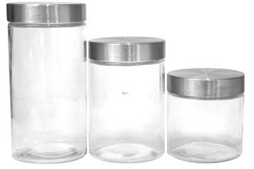 LaVilleCasa's tweet photo. Jg.3 potes vidro c/tampa de inox - De: 58,00 Por 39,00 http://t.co/2bs144p4
