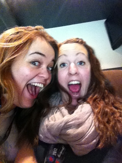 AnnPlante's tweet photo. I think we are crazy @AlexePlante http://t.co/Z6UZjzyI