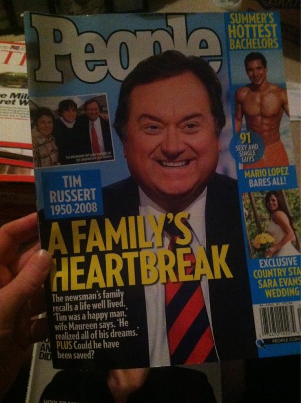 MyCleverAlias's tweet image. Loved Tim Russert. :&apos;( #BeingRandom