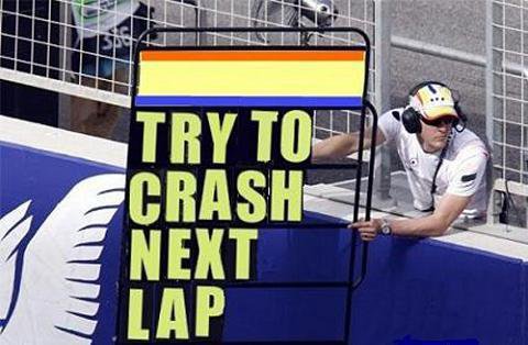 ProKartingcom's tweet image. Brave Strategy!