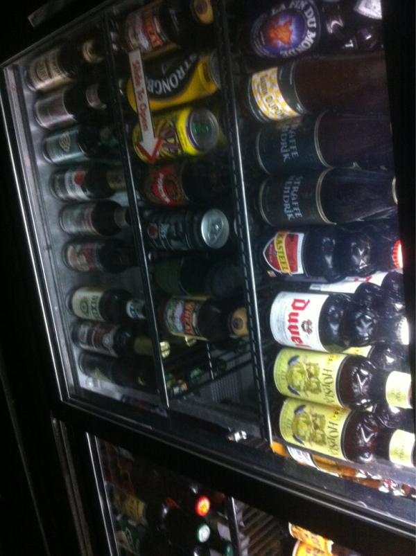 uprisebar's tweet photo. Hopslam in bottles! Mephistopheles on draft! Kyle acting goofy??!! Heck yea, gonna be a night of good beer at Uprise. http://t.co/AiYTha8G