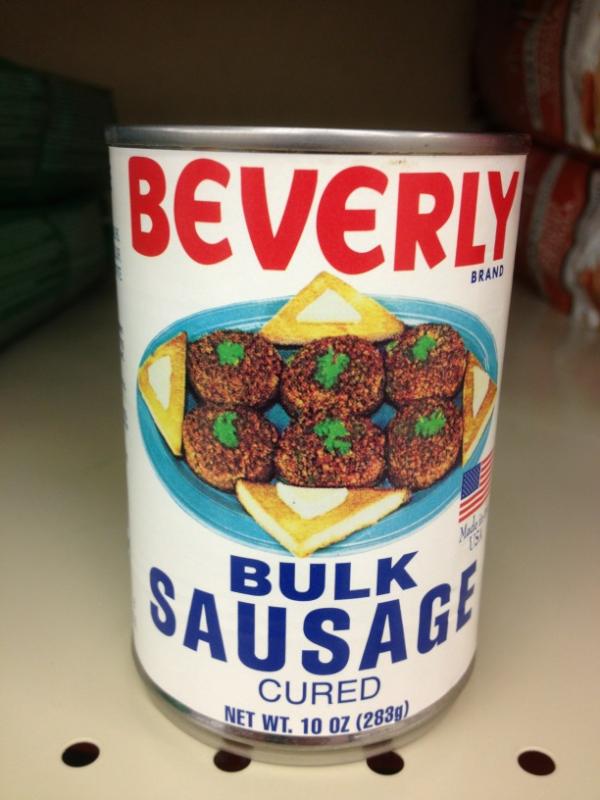 ElToroGuapo's tweet photo. Yum! Beverly Bulk Cured Sausage...#it'swhatsfordinner http://t.co/yKFXSmuN