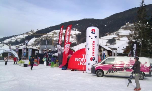 San candido's village ready @TheNorthFaceEU @Nordicaskiing @PointbreakMag #safetycamp and #freeskicamp is starting now!