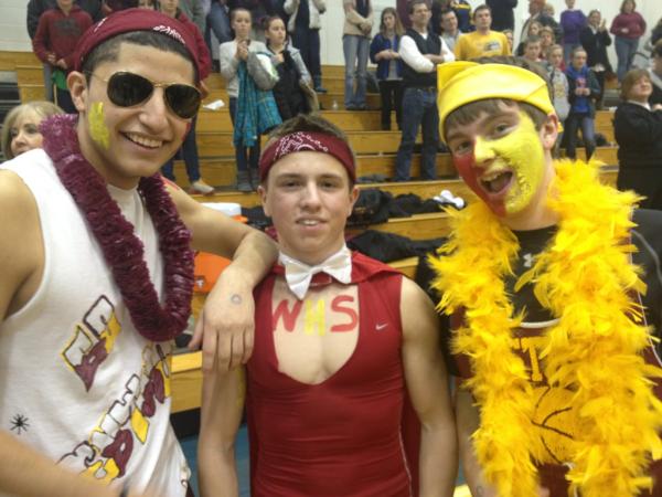 WestmontHigh's tweet photo. Our Superfans are so much fun! http://t.co/ex99e1QX