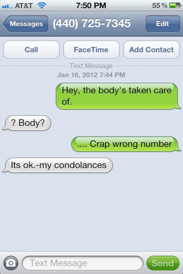 cincyjz's tweet image. Hahahaha. #textingrandomnumbers