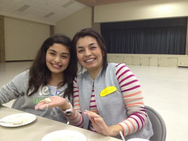 Me and destiny makes " the body of Christ" at her church retreat