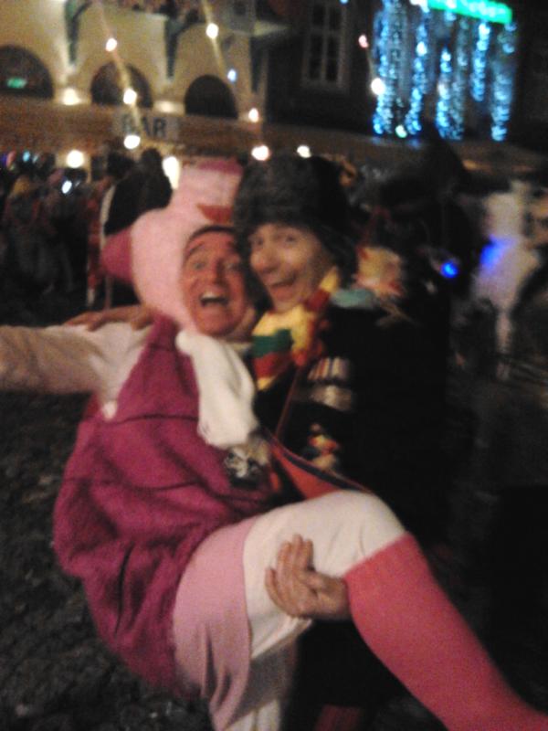 Gezellig op de parade