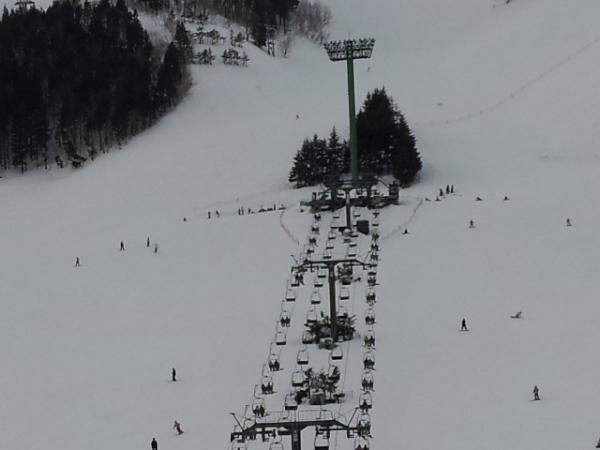 trashironaka's tweet photo. 雪山にカモメがいっぱい！
そんでおいら達も一杯！ http://t.co/PwPIaJTl