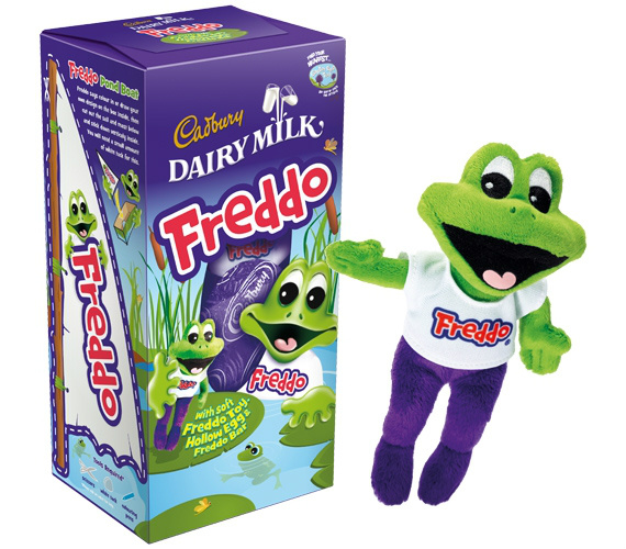 freddo easter egg with toy