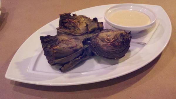 Grilled Artichoke with Remoulade