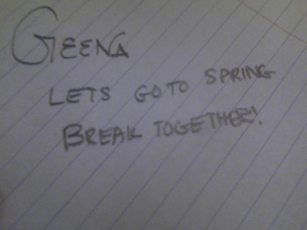 geeena_palermo's tweet image. @britirwin is soo gay #notepassing