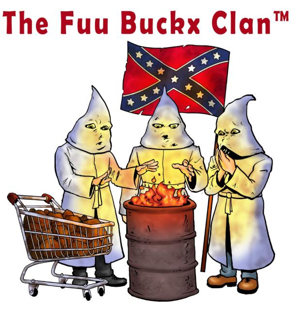 ARPoster's tweet image. The Fuu Buckx Clan. Poster depicting impoverished supremacists. Buy it here: bit.ly/yjKpWm