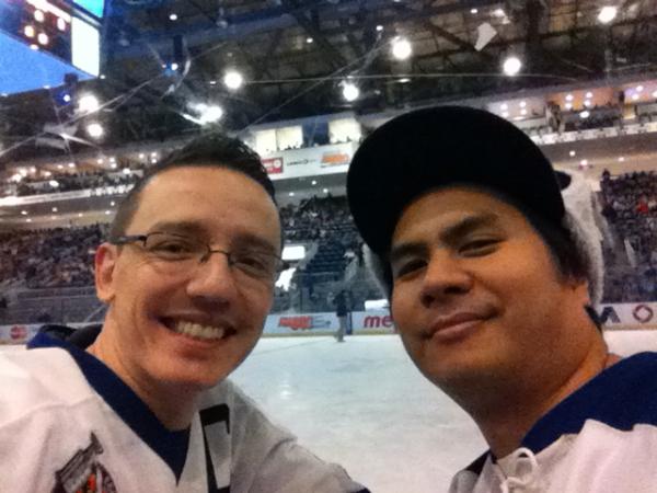 TorontoMarlies's tweet image. #letsgomarlies RT @nella_evets: We're ready to watch Naz &amp; the boys dominate Rochester at the #Ricoh. #OnTheGlass.