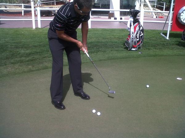 CallawayGolfEU's tweet photo. Nic Fasth, Carlos del Moral & Thongchai all put a #FlipFace into play. Here's Carlos testing one earlier this week http://t.co/smrks2YA