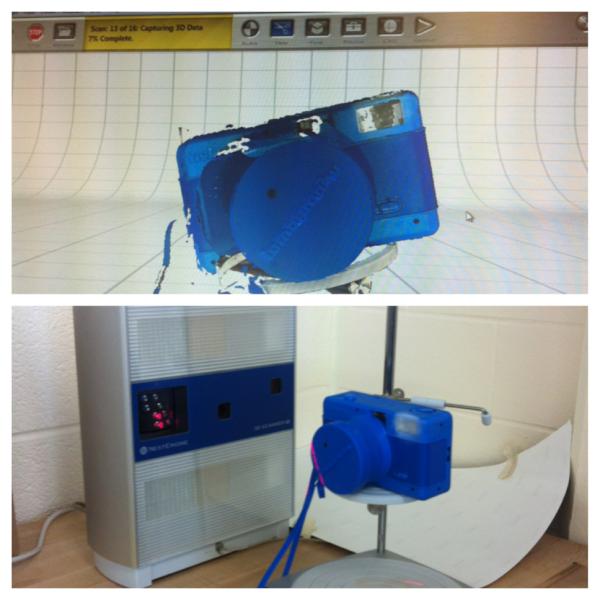 heyyitslizz's tweet image. 3d scanning today in class!  My school is cool. #nextengine #3dscanner