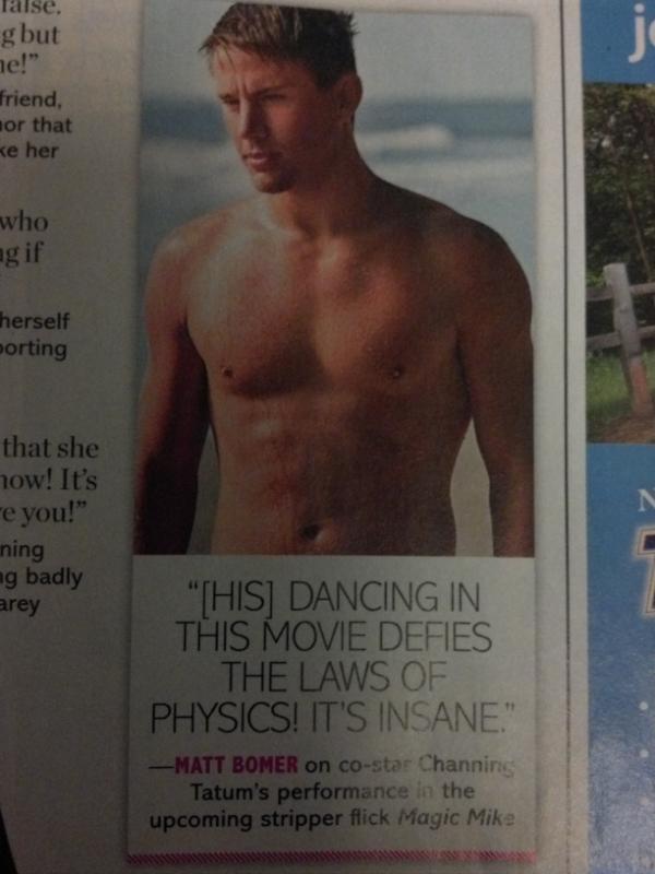 jaaaasuva's tweet image. Mmm channing is going to be in a stripping movie? #imsodown