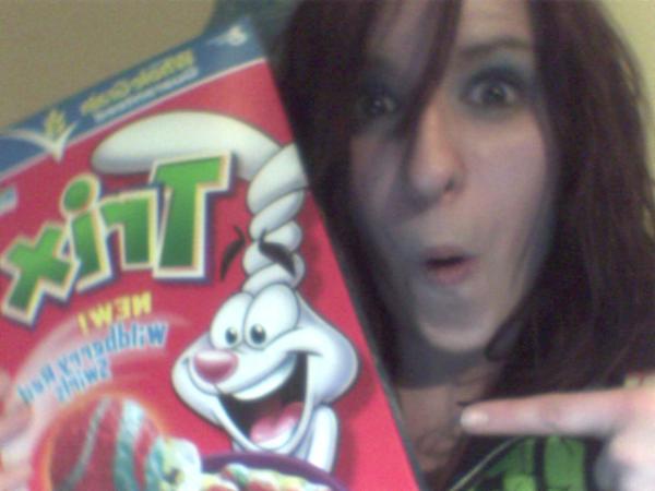 Just me and some TRIX CEREAL!!! #BestDayEver #TrixIsForKids